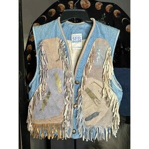Santa Fe Recreations Western Denim Vest